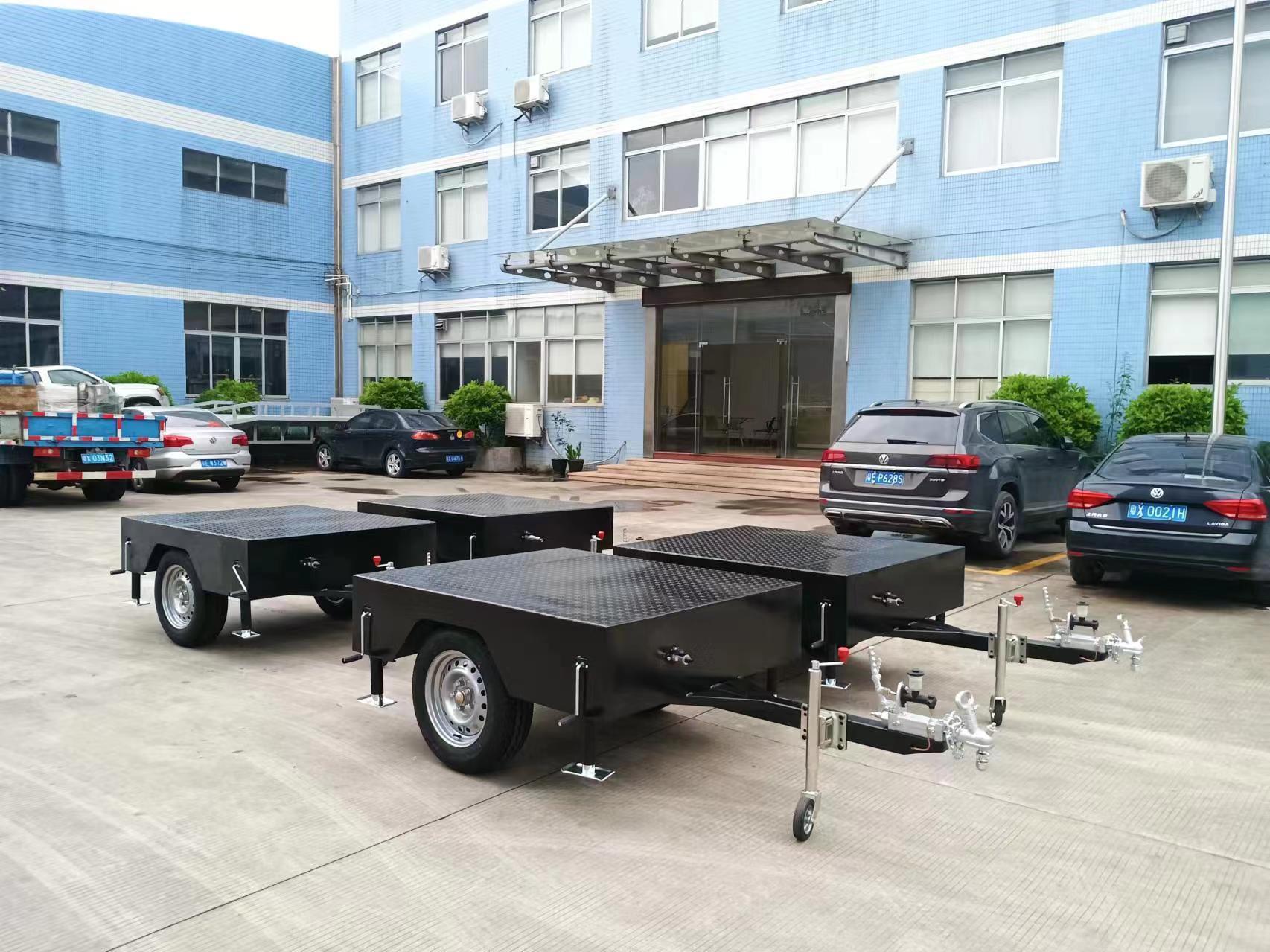 0.7吨小型消防开云（中国）ATV全挂车案例