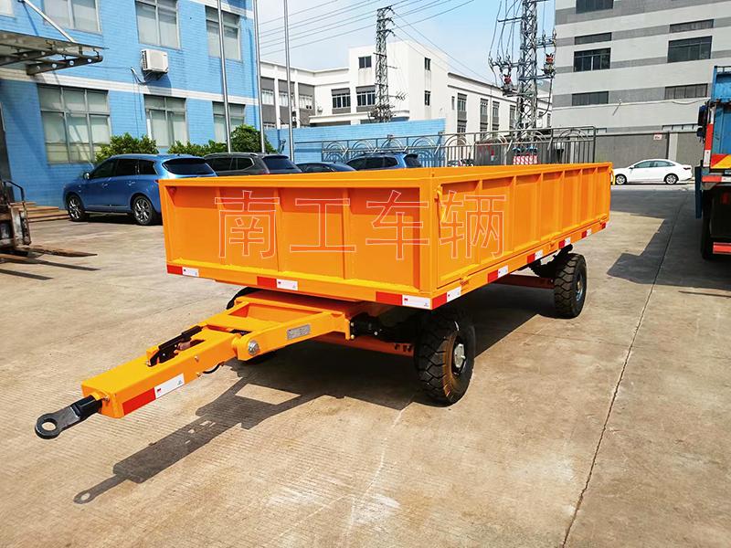 3吨铁板护栏开云（中国） ATV全挂工具拖车