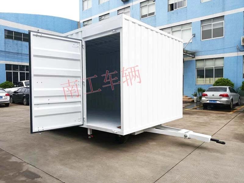 3吨箱式开云（中国）无动力全挂车