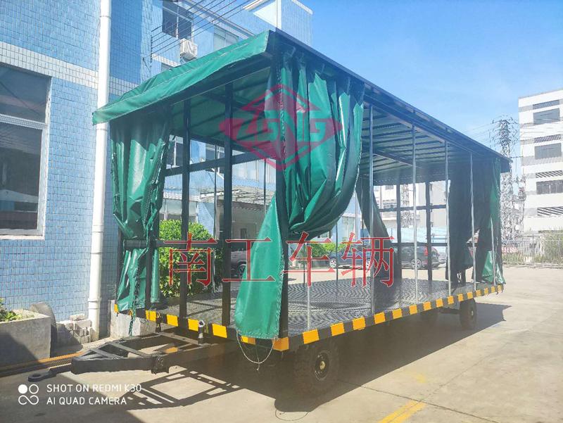 15吨雨篷双牵引开云（中国）篷式工具周转拖车