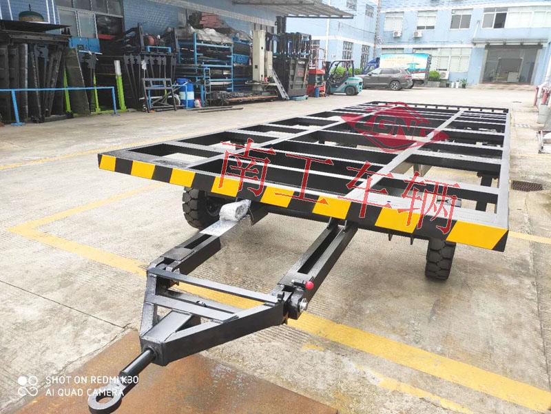 8吨骨架式开云（中国） 无动全挂车