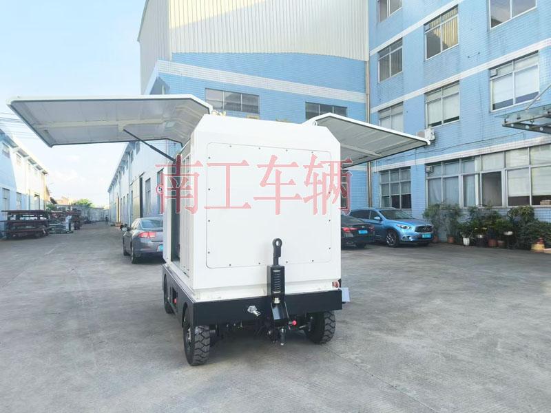 2吨电动开云（中国） 飞翼箱式电动工具拖车